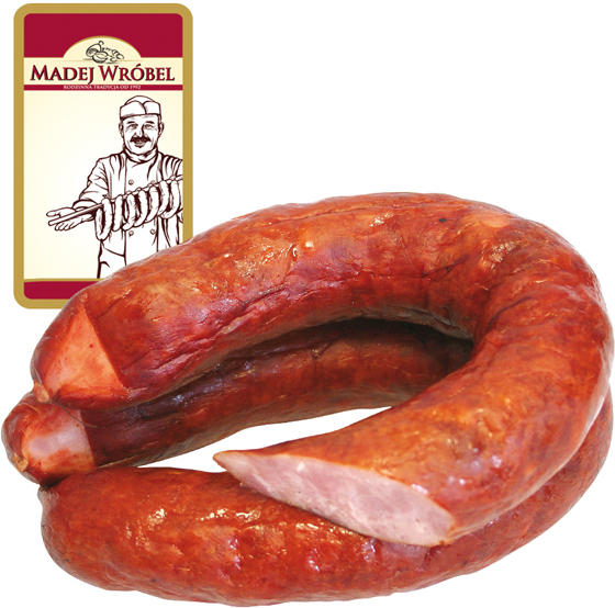 Brühwurst, mittelgrob, geräuchert, nach Altpolnischer Rezeptur