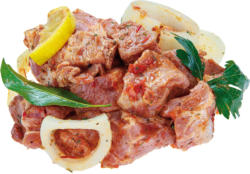 Mariniertes Schweinefleisch für Schaschlik