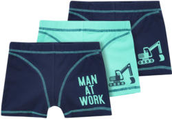 3 Jungen Retroboxer in verschiedenen Dessins