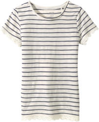 Mädchen T-Shirt mit Spitze