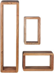 Wandregalset 80/20/15 cm