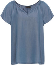 Damen Bluse in Denim-Optik