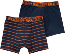 2 Jungen Retroboxer mit Bio-Baumwolle