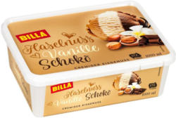 BILLA Haselnuss-Vanille-Schoko Eis