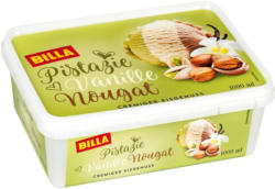 BILLA Pistazie Vanille Nougat Eis