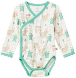 Baby-Jungen-Wickelbody mit Waldmuster