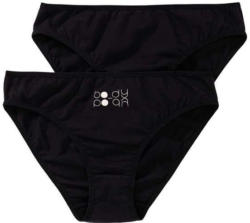 Damen-Minislip mit schickem Logo, 2er Pack