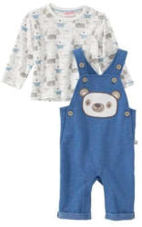 Baby-Jungen-Set mit Bären-Applikation, 2-teilig