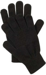 Herren-Strickhandschuhe mit Ripp-Bündchen