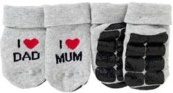Baby-ABS-Socken mit süßem Spruch