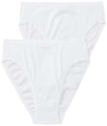 Damen-Rioslip aus reiner Baumwolle, 2er Pack