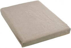 Biber Spannbettlaken taupe 150 x 200 cm