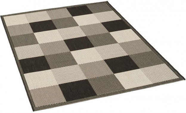Teppich Ambiente ca. 120 x 170 cm anthrazit