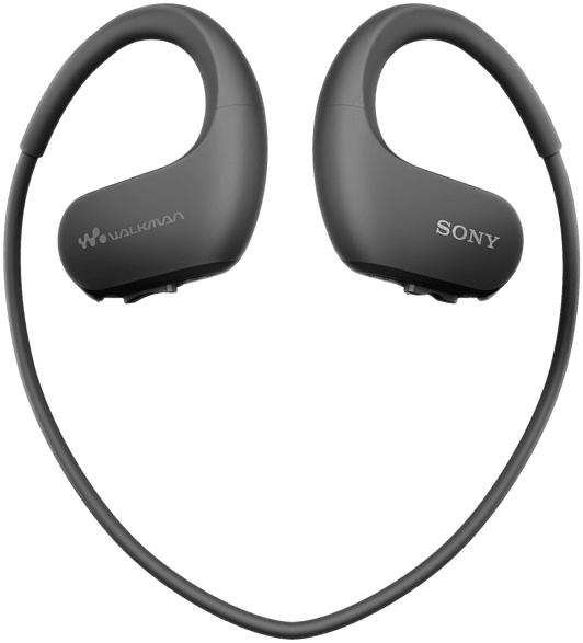 Walkman® NWWS414B Wasser- und staubdicht, 8GB, Sports MP3 Player, schwarz