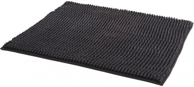 Badmatte Chenille anthrazit 50 x 60 cm