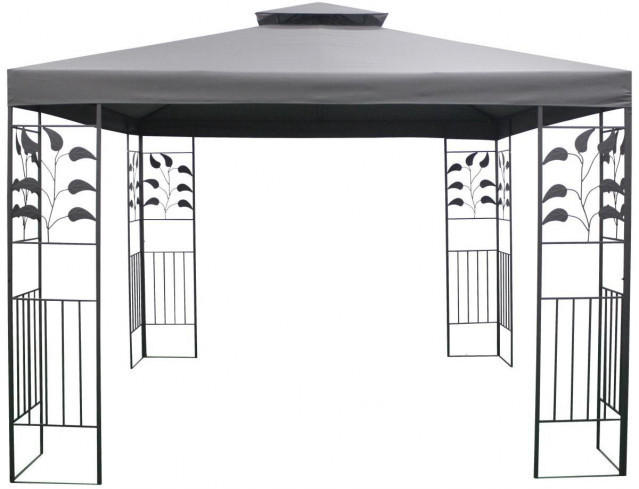 Pavillon Ranke ca. 300x300cm anthrazit