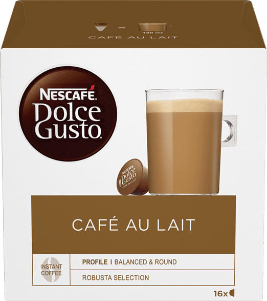 Dolce Gusto Cafe Au Lait (16 Kapseln); Kaffeekapseln