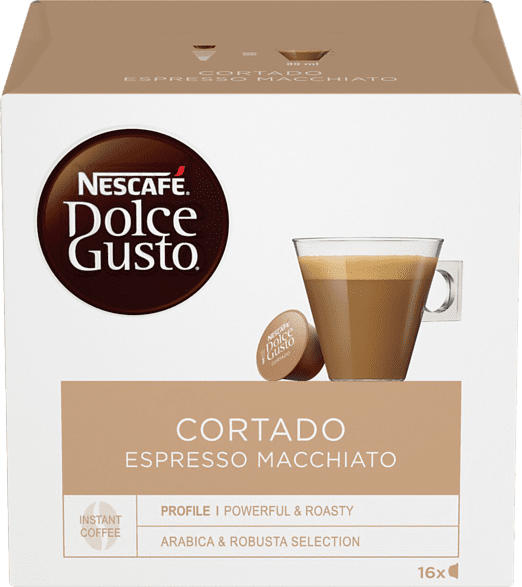 Cortado Espresso Macchiato (16 Kapseln)