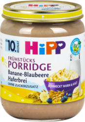 Hipp Frühstücksporridge Banane-Blaubeere-Haferbrei