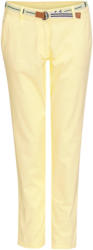 Damen Chinohose mit Gürtel