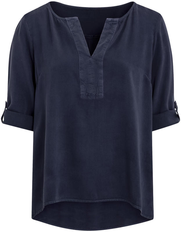 Damen Schlupfbluse mit Turn-ups (Nur online)