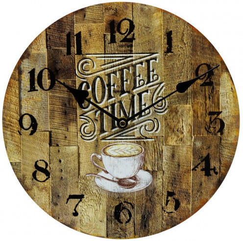 Wanduhr Coffee ø ca. 29cm