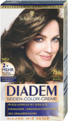 Diadem Seiden-Color-Creme dauerhafte Haarfarbe - Nr. 716 Mittelbraun