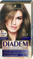 Diadem Seiden-Color-Creme dauerhafte Haarfarbe - Nr. 717 Hellbraun