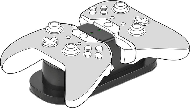 TWINDOCK Charging System - für Xbox One, schwarz