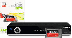 Sat-Receiver DIGIT ISIO S2 mit HD AUSTRIA CI+ Modul, schwarz