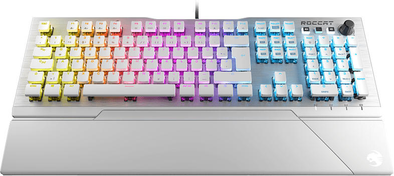 Roccat Vulcan 122 Aimo, weiß, LEDs RGB, Titan Tactile, USB, DE (ROC-12-940-BN); Gaming Tastatur