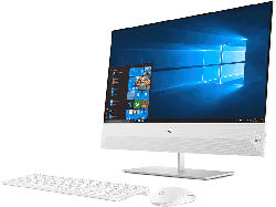 All-in-One PC Pavilion 27-xa0904ng, i7-9700T, 16GB RAM, 1TB SSD, GeForce® MX230, Snow White (9CJ43EA)
