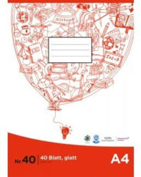 PAGRO Heft A4 40 Blatt glatt