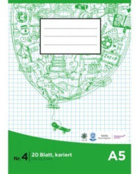 PAGRO Heft A5 20 Blatt kariert