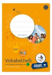 URSUS GREEN Vokabelheft A5 FX6 mit Mittelstrich 20 Blatt liniert