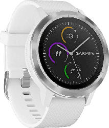 Smartwatch Vivoactive 3, weiß/edelstahl (010-01769-20)