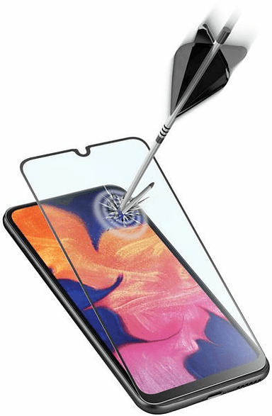 Display-Schutzglas für Samsung Galaxy A20e, ultraklar, schwarz