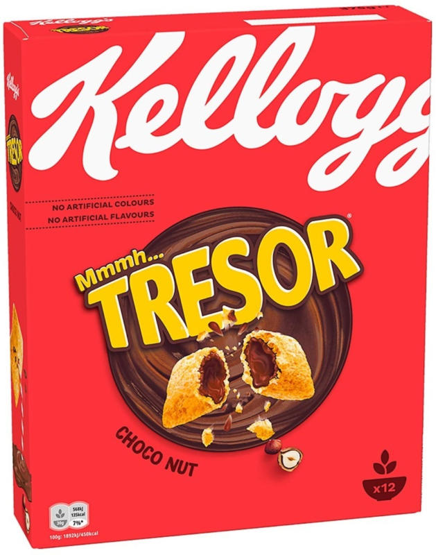 Kellogg's Mmh... Tresor Choco Nut 375g -