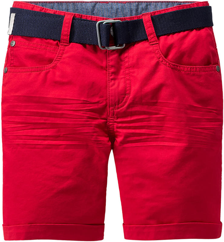 Jungen Shorts mit Canvasgürtel (Nur online)