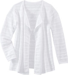 Mädchen Strickjacke mit Ajour-Muster