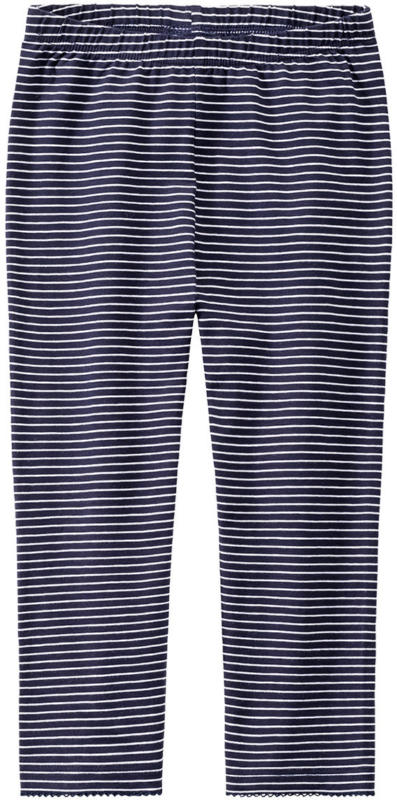 Mädchen Capri-Leggings im Ringel-Look
