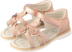 Baby Sandalen mit Blüten-Applikationen