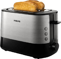 Viva Collection Toaster HD2637/90, silber-schwarz