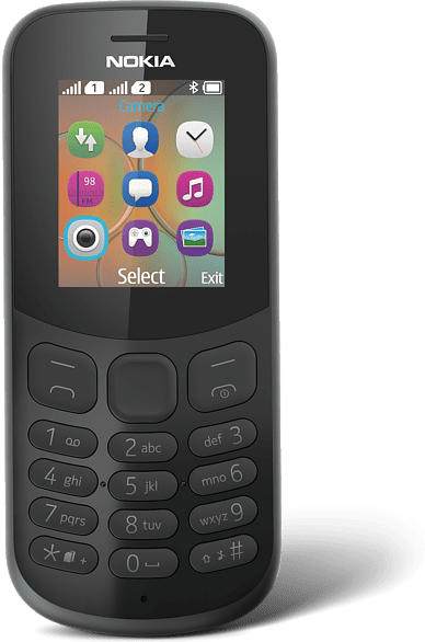 130 (2017) Dual-SIM, schwarz