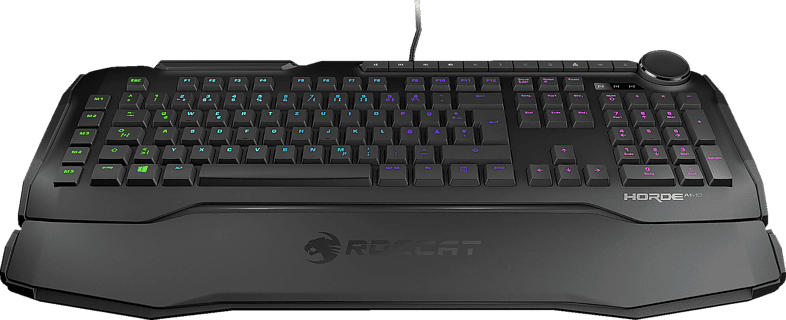 Gaming Tastatur Horde Aimo, kabelgebunden, schwarz (ROC-12-350-BK)