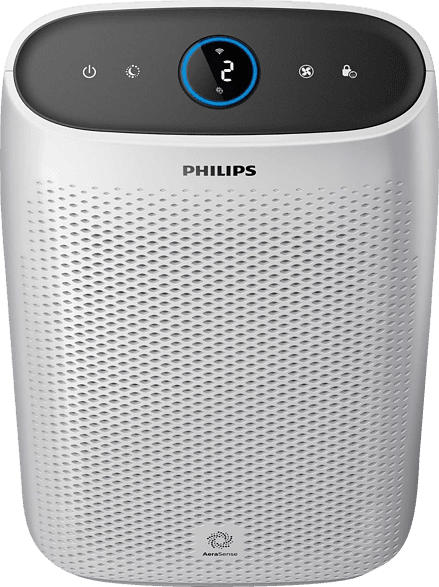 PHILIPS AC1214/10 1000i Luftreiniger Weiß (30 Watt, Raumgröße: 63 m²)