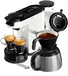 Kaffeemaschine 2-in-1 HD6592/00 Senseo Switch, weiß