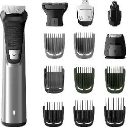 Multigroom MG7745/15 14-in-1 für Gesicht, Haare und Körper Serie 7000, silber-schwarz