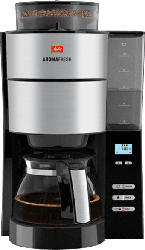 Filterkaffeemaschine mit Mahlwerk AromaFresh, schwarz (1021-01 BKSST)