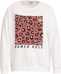 Damen Sweatshirt mit Leo-Muster (Nur online)